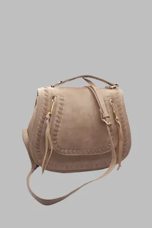 Stitched Cross Body Bag