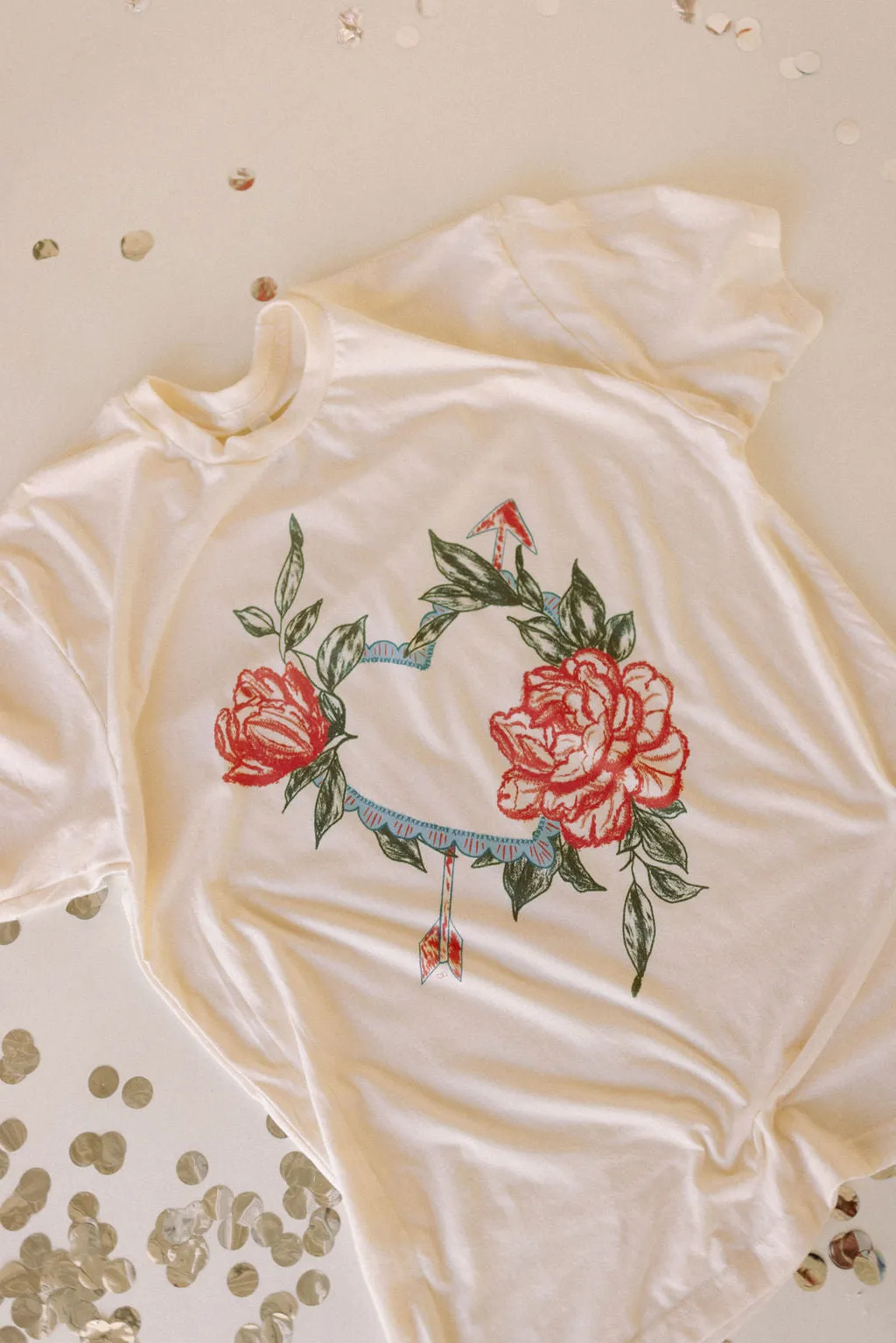 Stitched Heart Graphic Tee