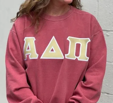 Stitched Letter Sweatshirt - Premium