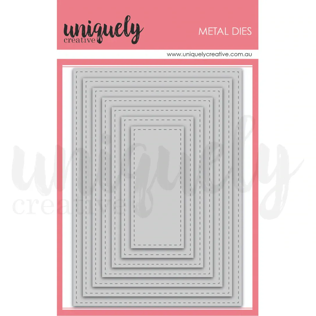 Stitched Nesting Rectangles
