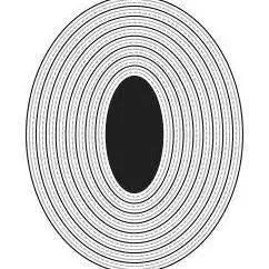Stitched Oval 16551