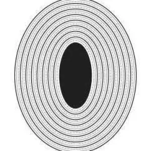 Stitched Oval 16551