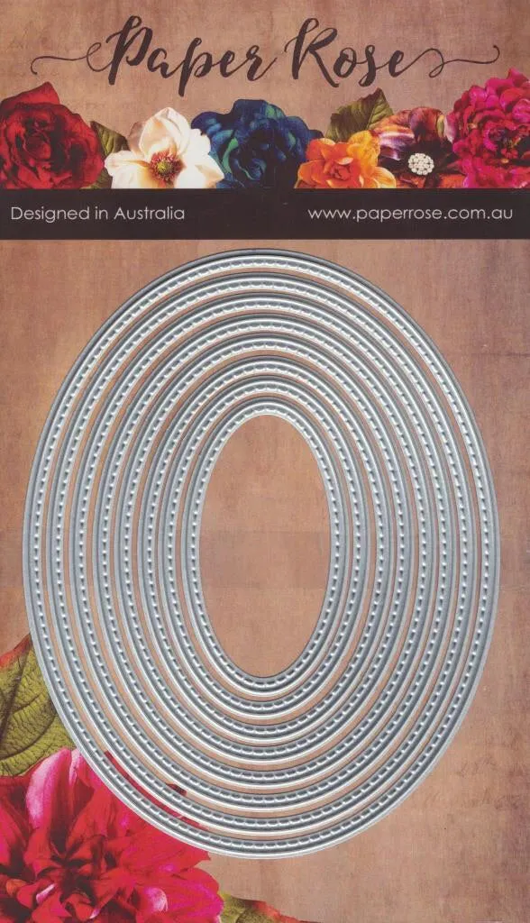 Stitched Oval 16551
