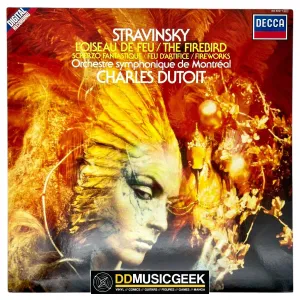 Stravinsky* - Orchestre symphonique de Montréal, Charles Dutoit: The Firebird - Scherzo Fantastique - Fireworks (LP)