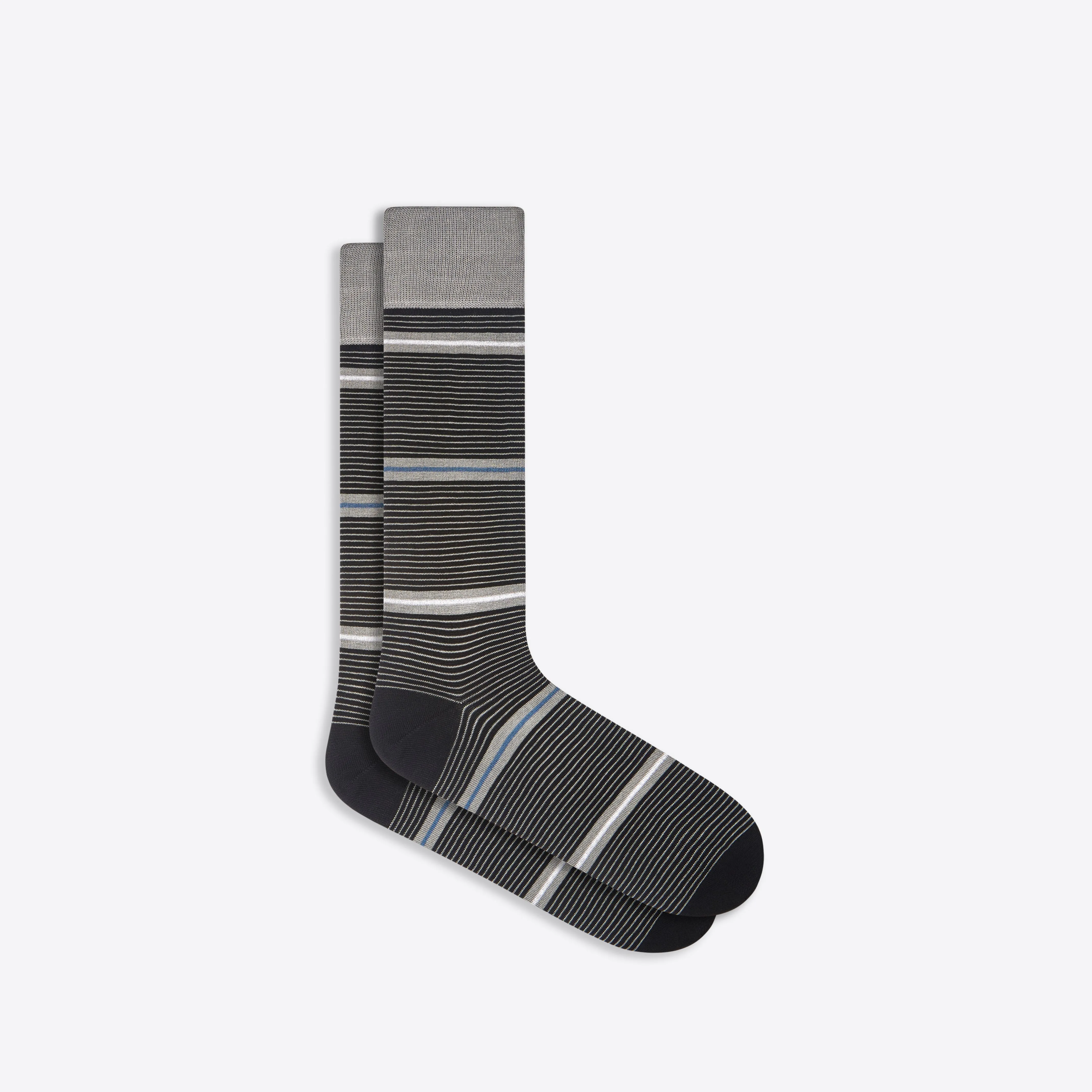 Striped Mid-Calf Socks