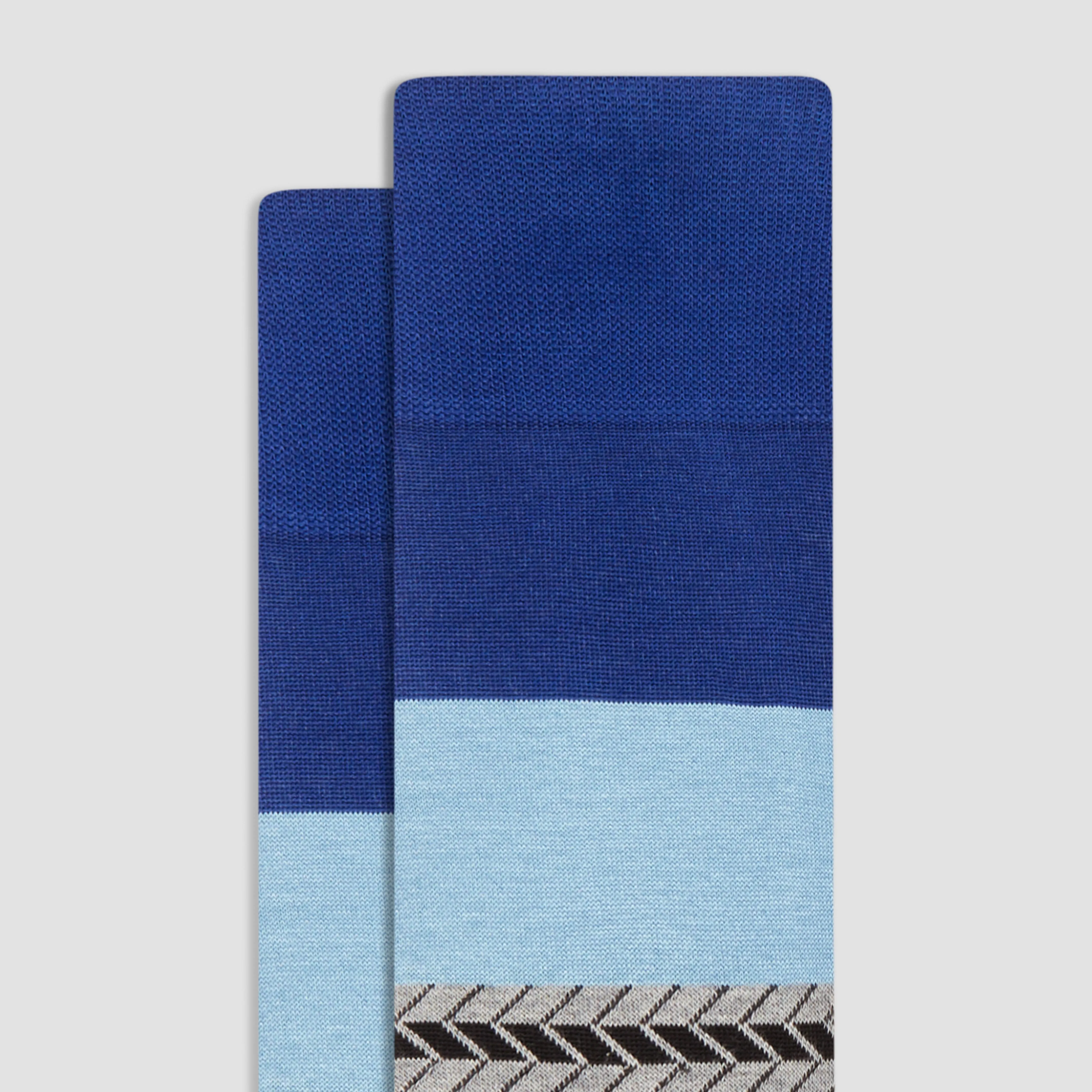 Striped Mid-Calf Socks