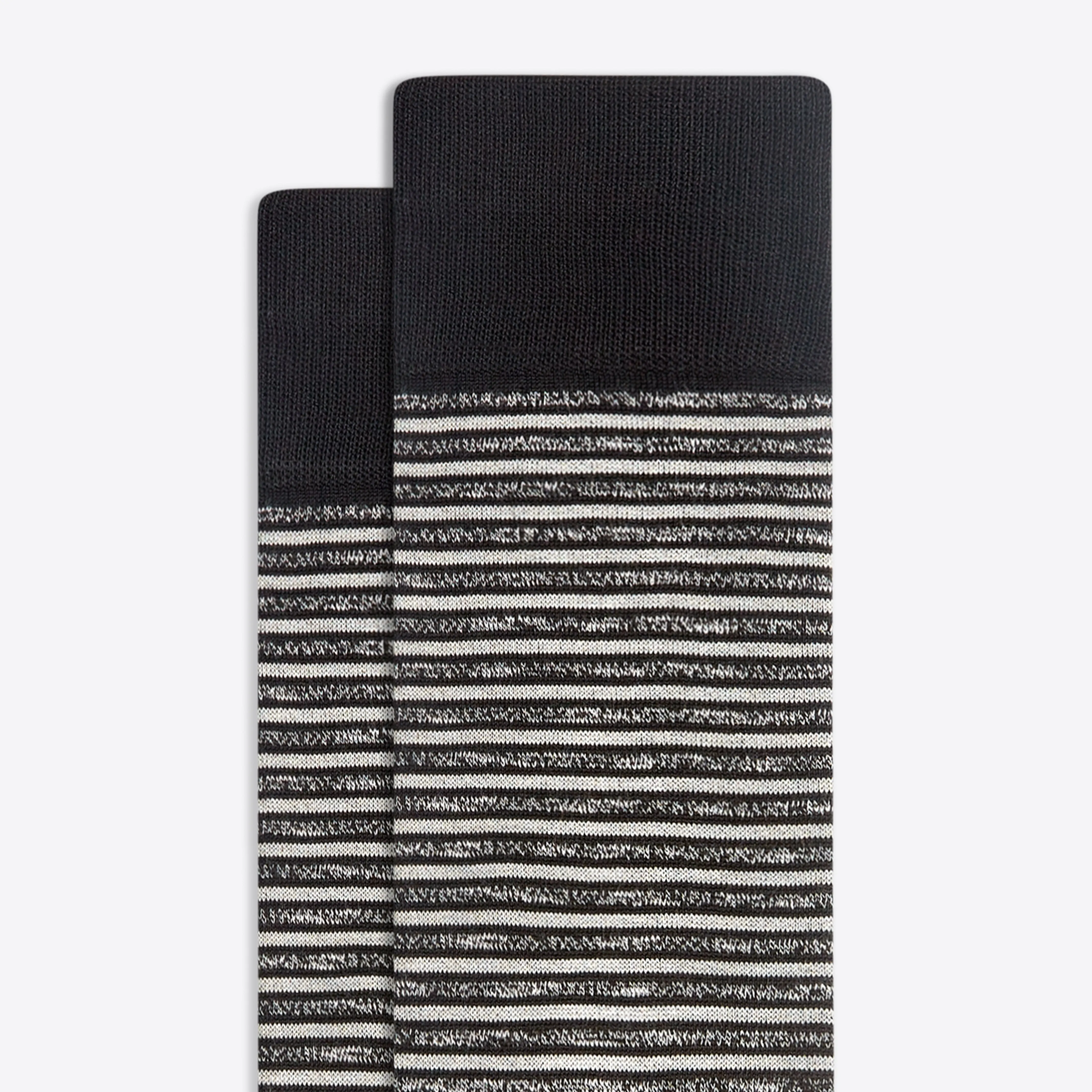 Striped Mid-Calf Socks