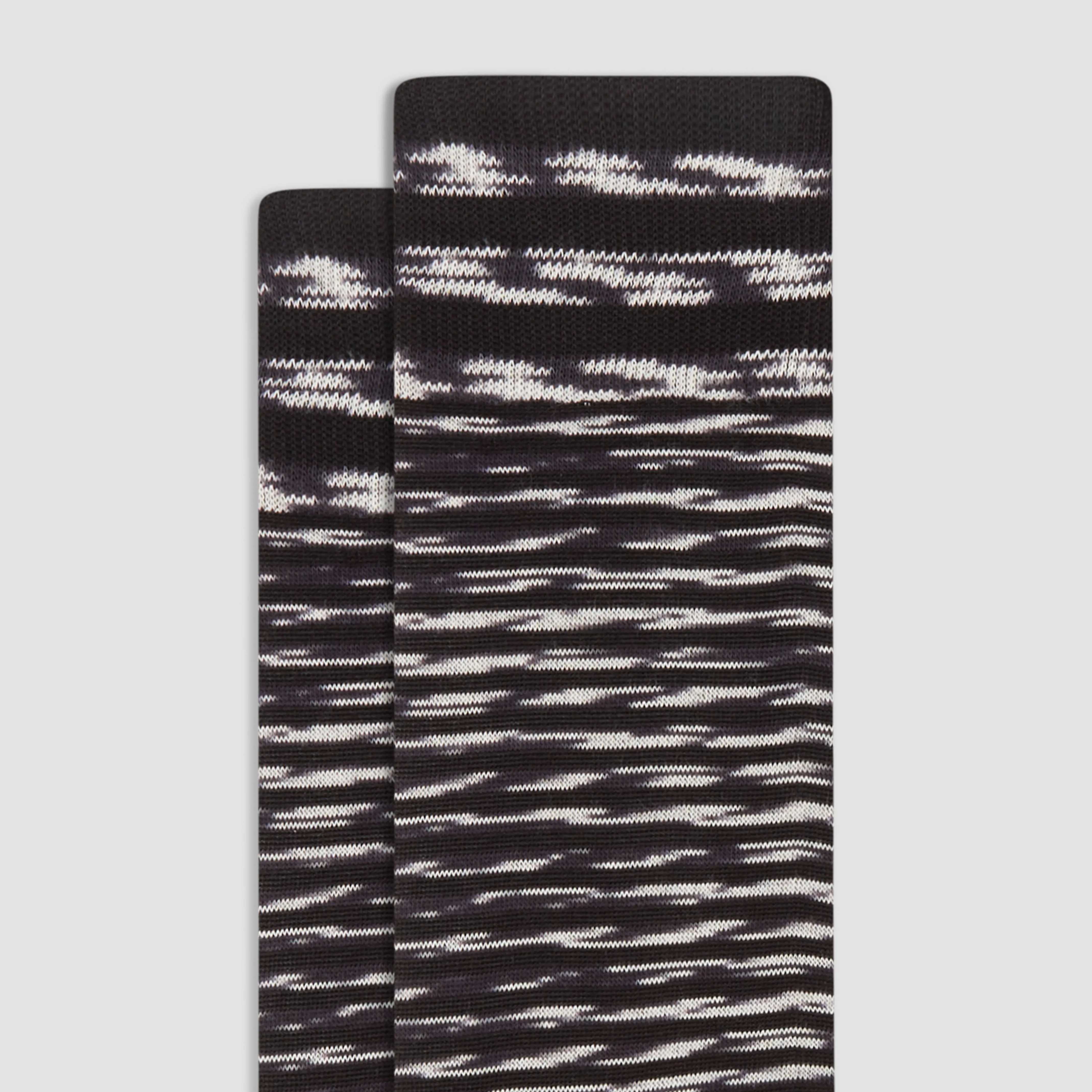 Striped Mid-Calf Socks