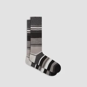 Striped Mid-Calf Socks