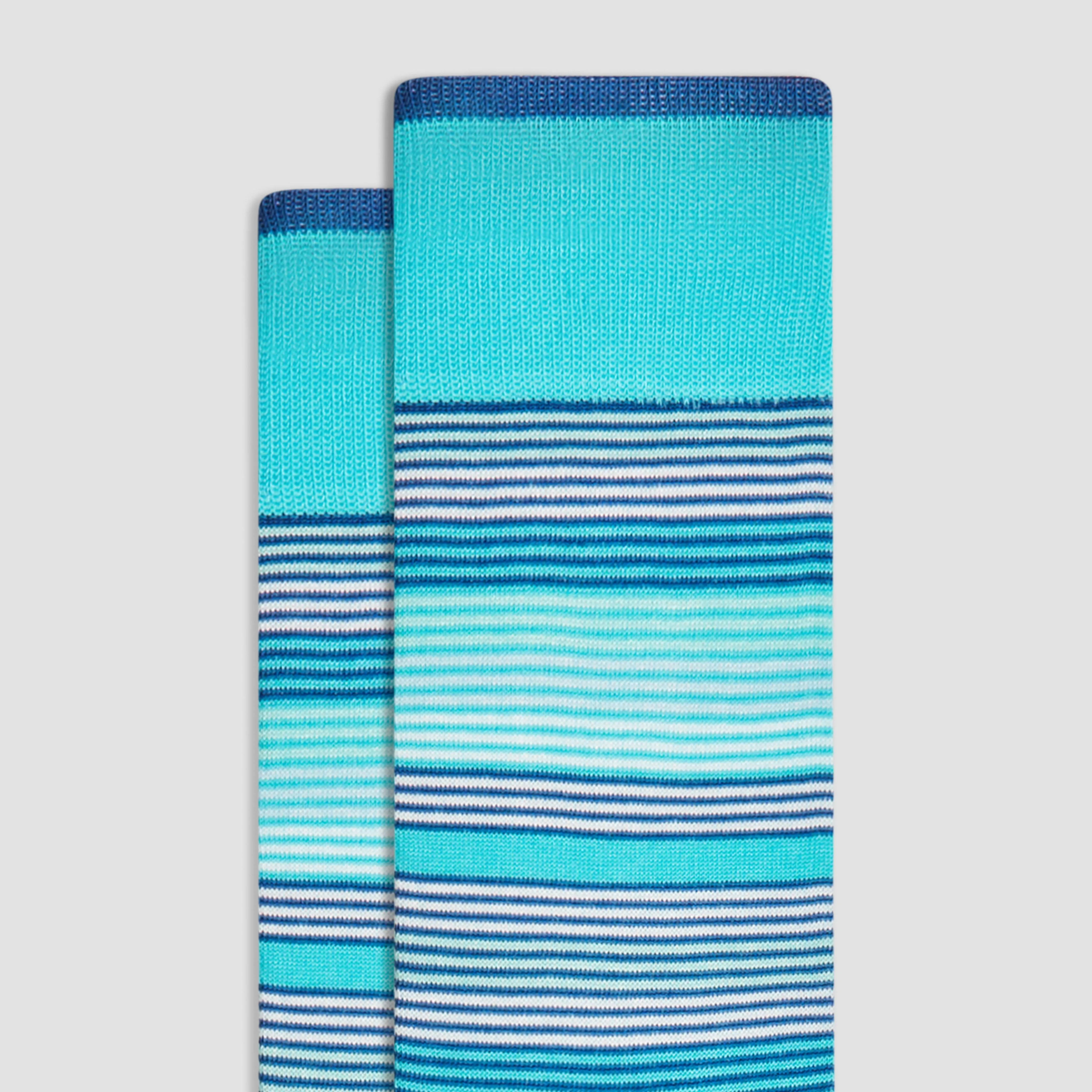 Striped Mid-Calf Socks