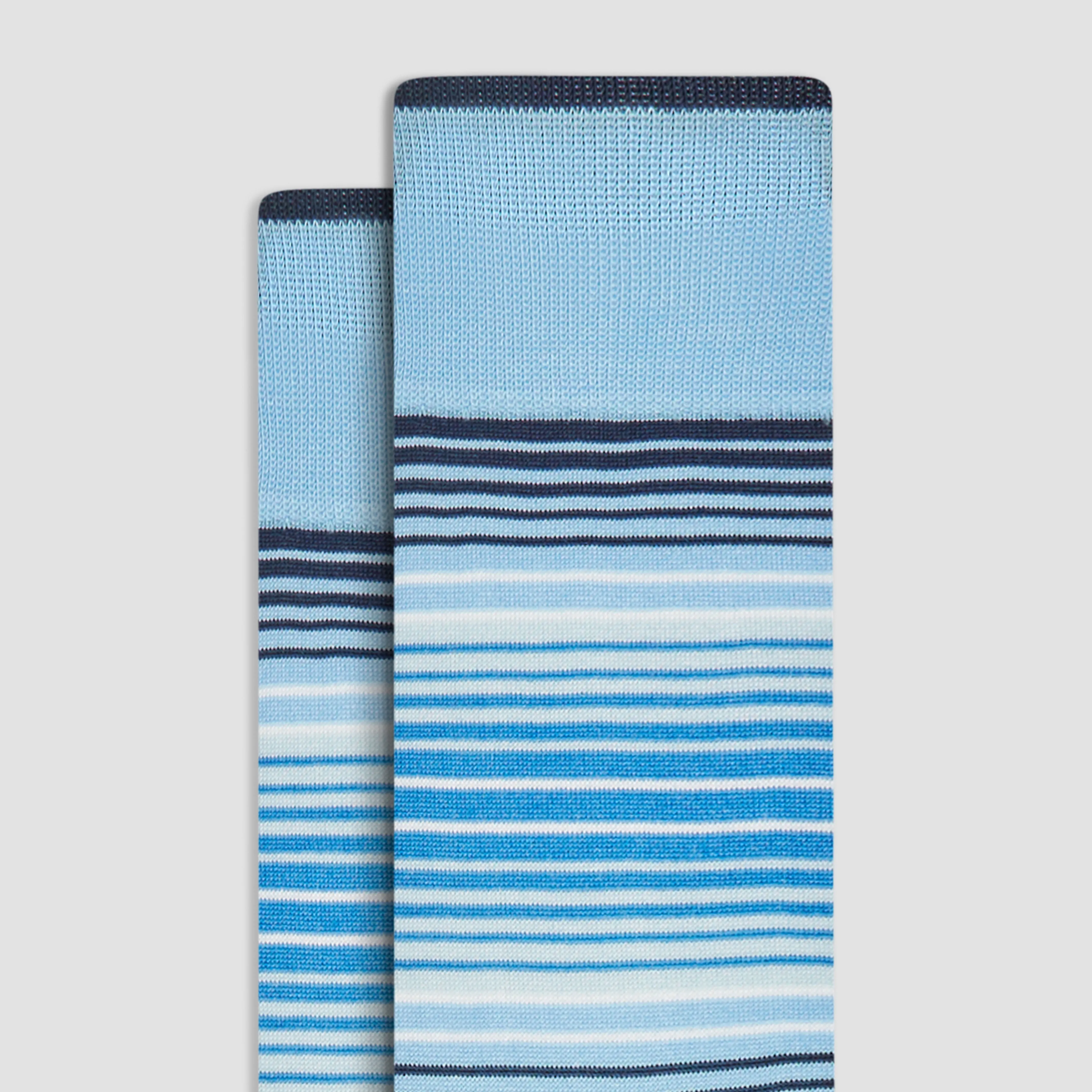 Striped Mid-Calf Socks