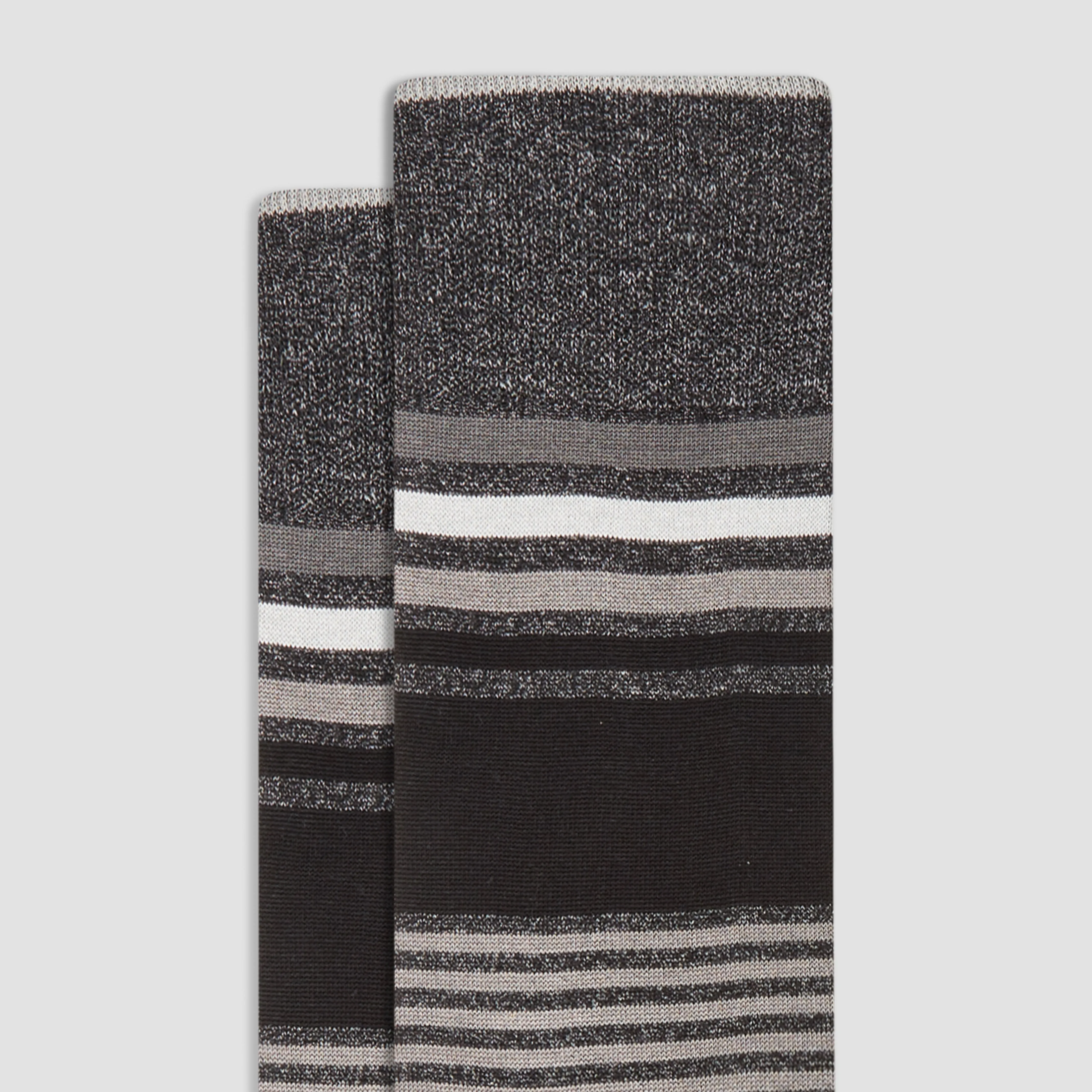 Striped Mid-Calf Socks