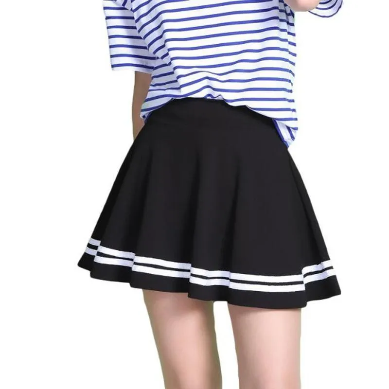Striped Mini Skirt