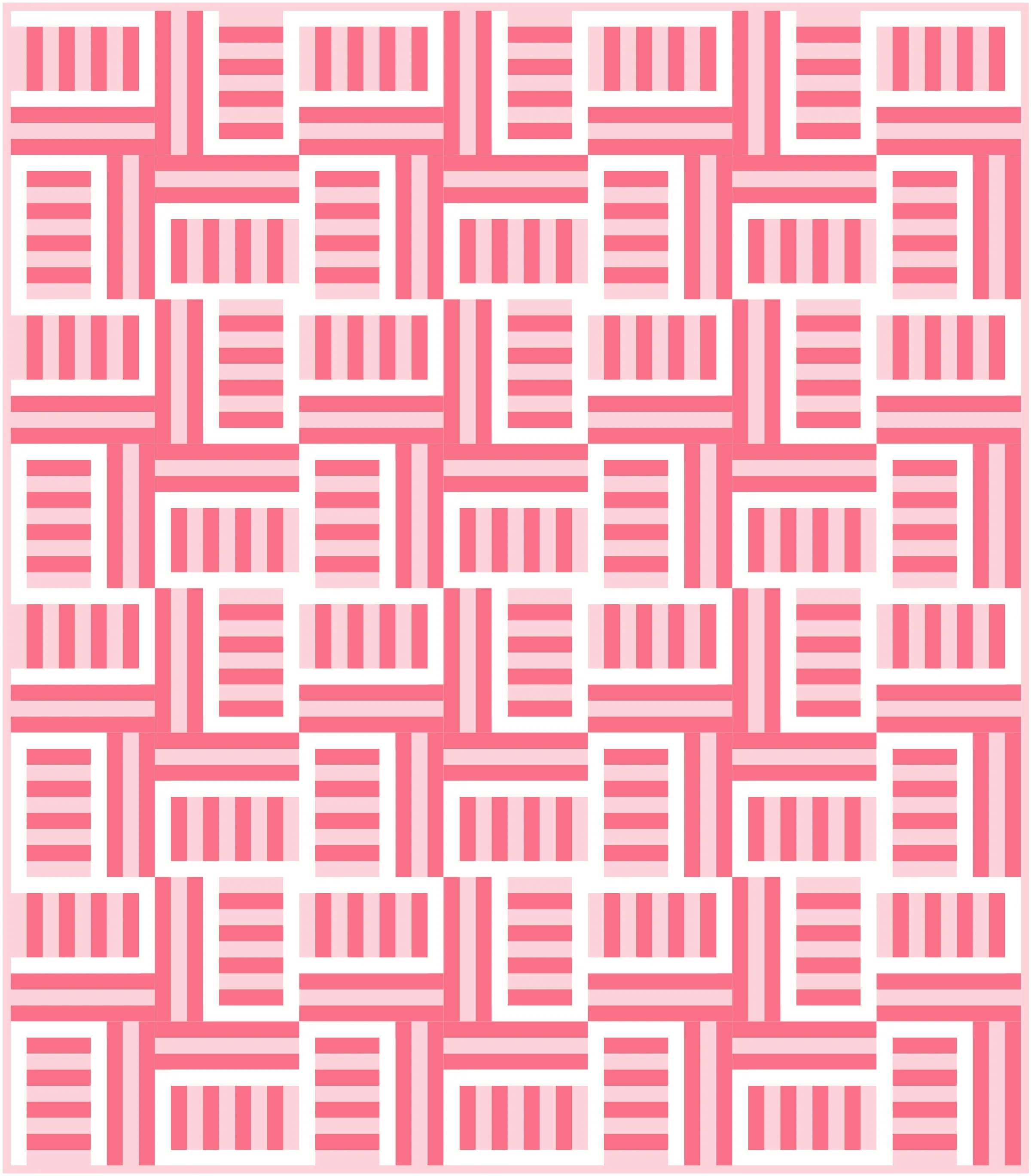 Stripes Quilt Block Pattern