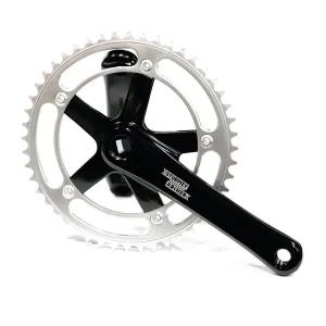 Sturmey Archer Single Speed Crankset - 48T - 170mm - Black
