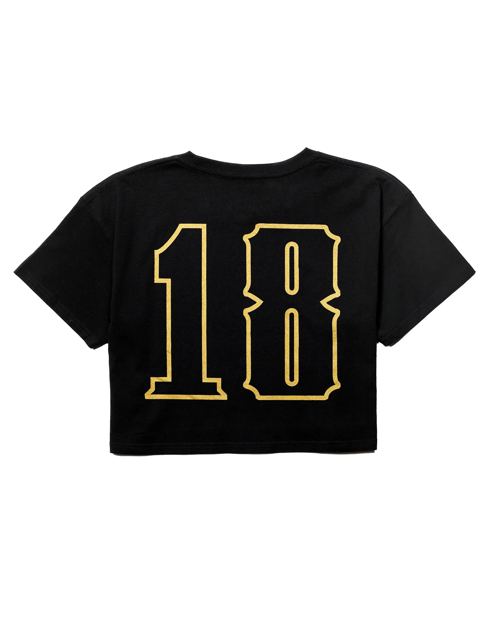 Success 18 Crop - Black w/ Gold