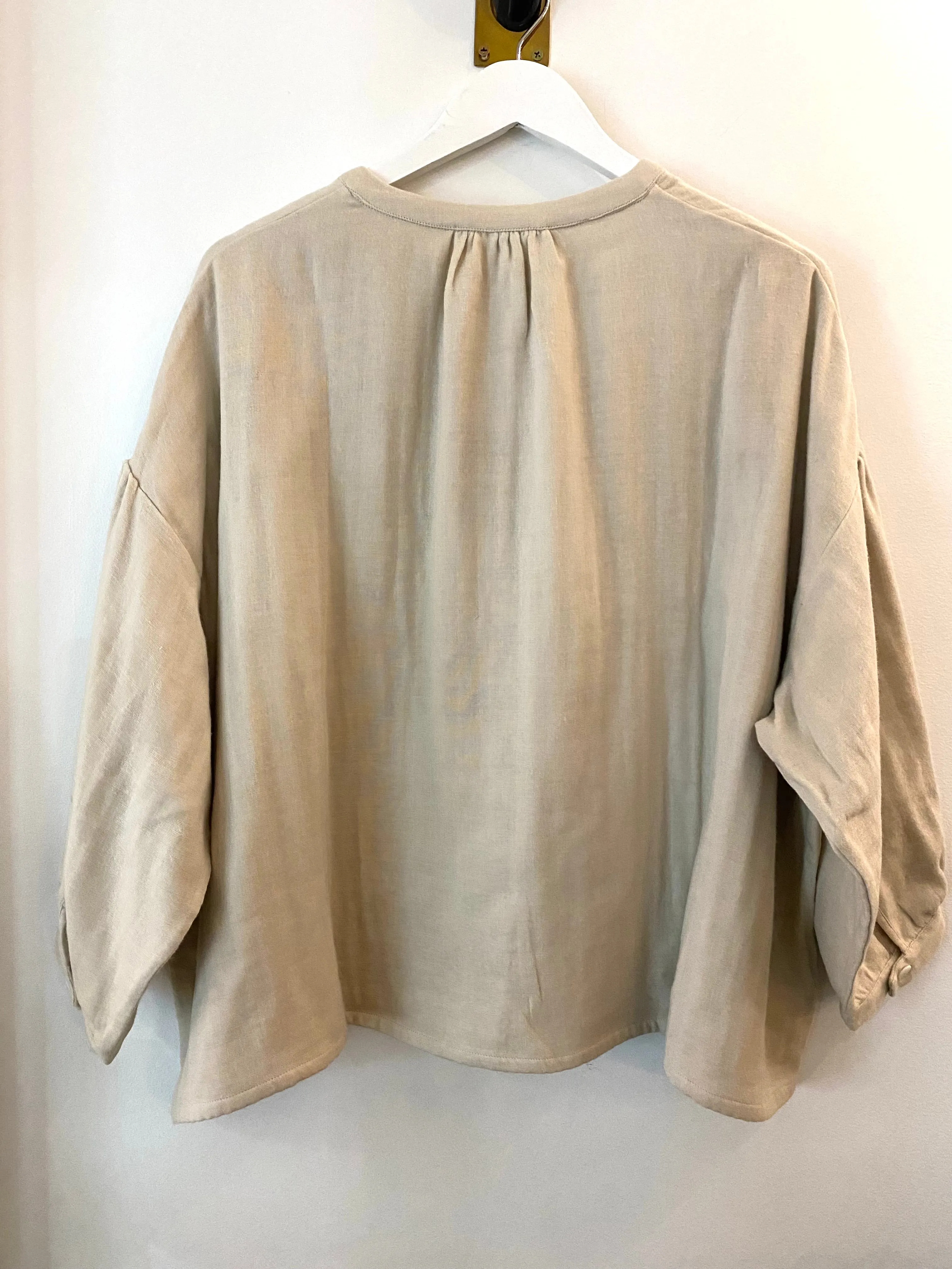 Sula Flora Blouse Oat