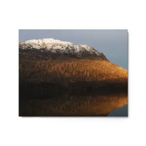 Sun Rises on the Kenai Peninsula - Metal print 16" x 20"
