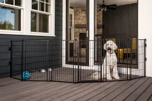 SUPERGATE EXTRA TALL WITH SMALL PET DOOR by Carlson Pet in Doors & Gates UPC: 891618001875