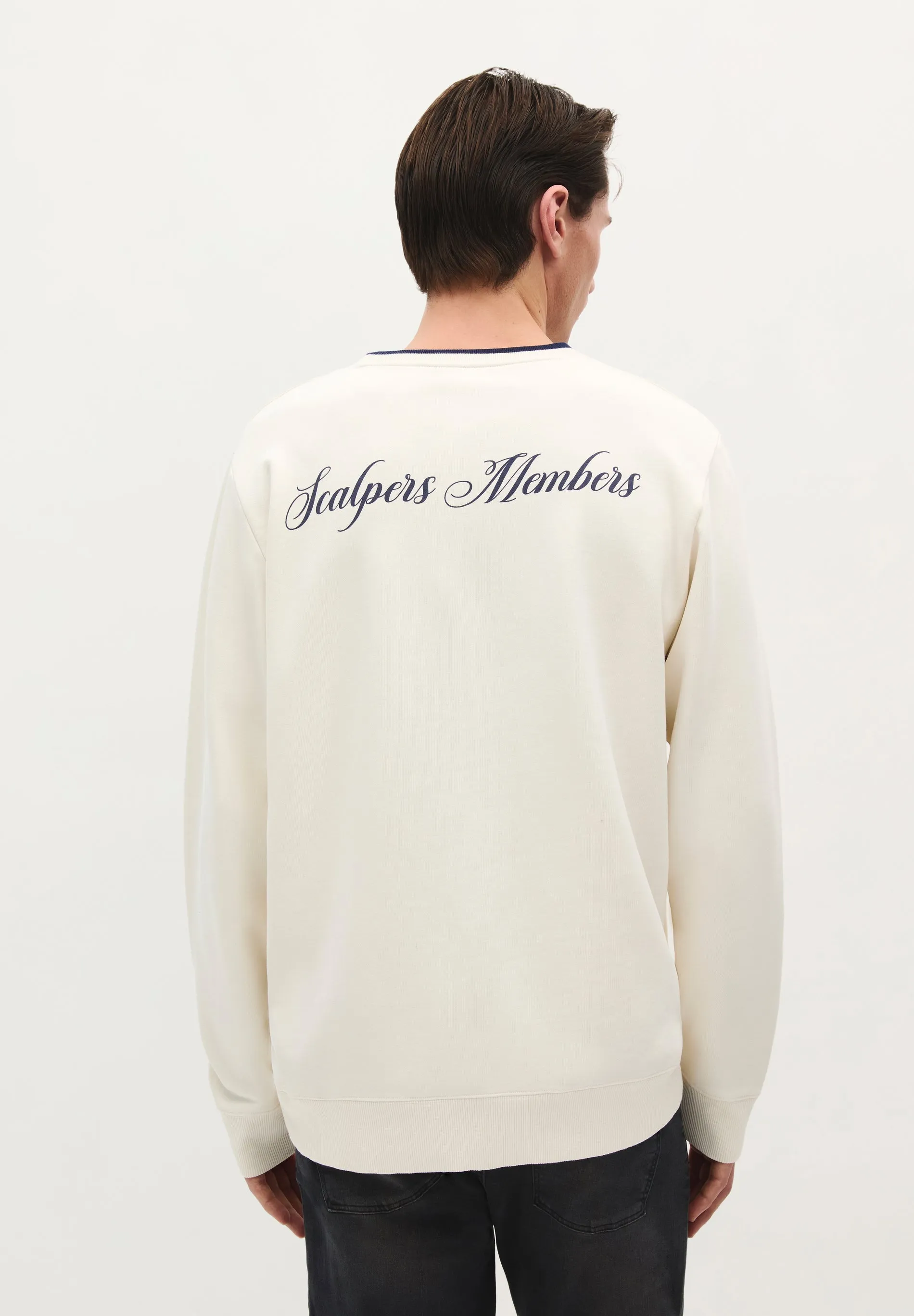 SWEATSHIRT COM GOLA EM CONTRASTE