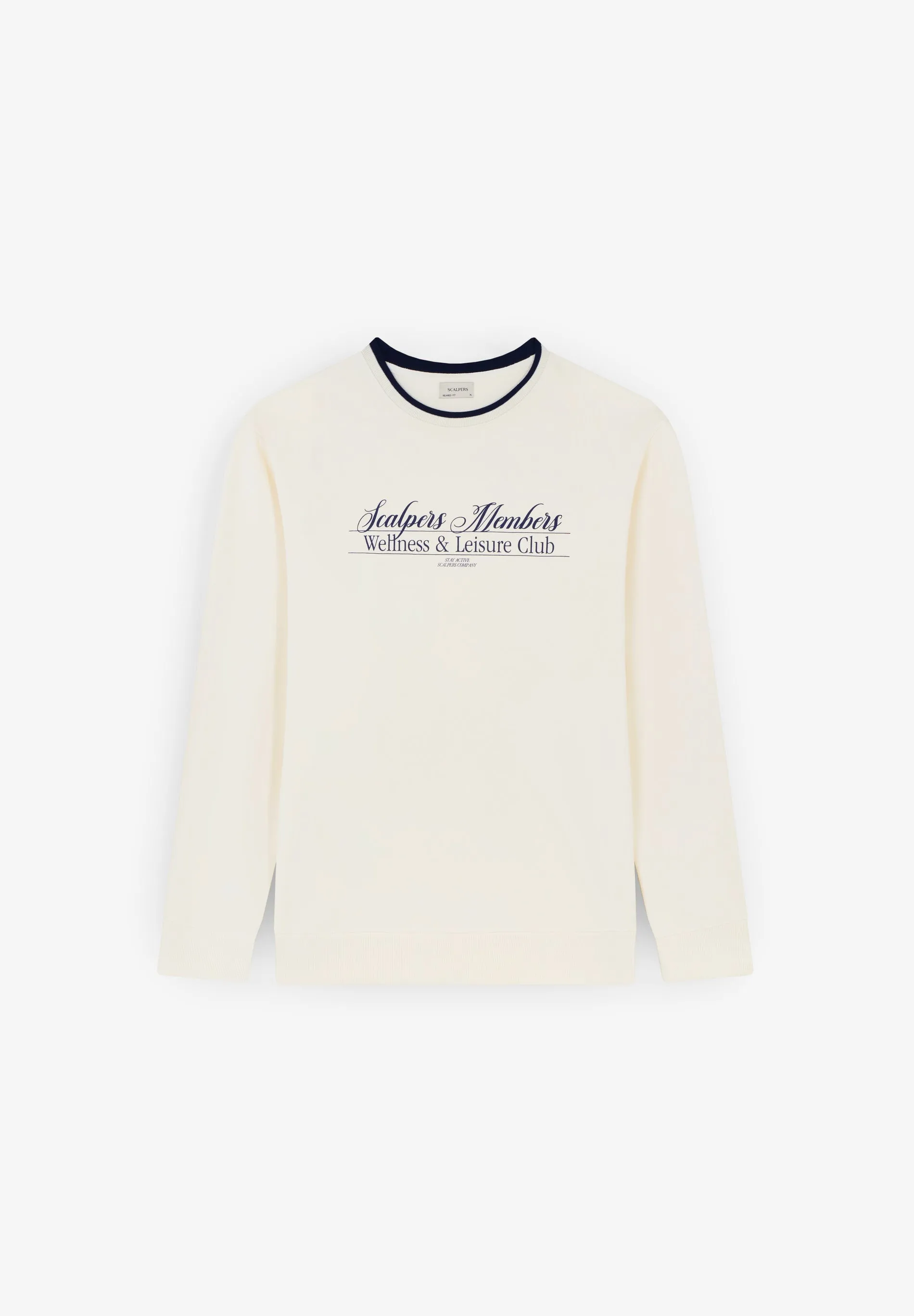 SWEATSHIRT COM GOLA EM CONTRASTE