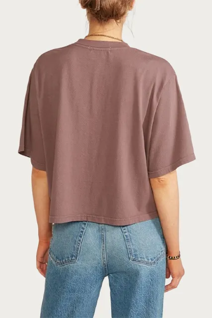 SYLVIE BOXY ORGANIC COTTON T-SHIRT