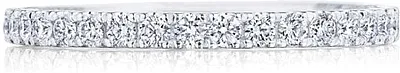 Tacori Coastal Crescent Diamond Wedding Band