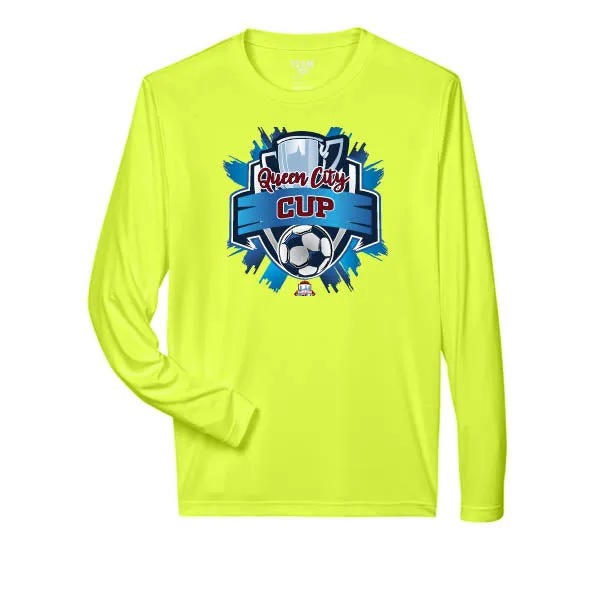 Team 365 Zone Performance Long Sleeve Shirts Queen City Cup