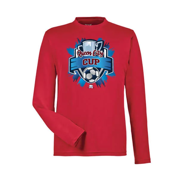 Team 365 Zone Performance Long Sleeve Shirts Queen City Cup