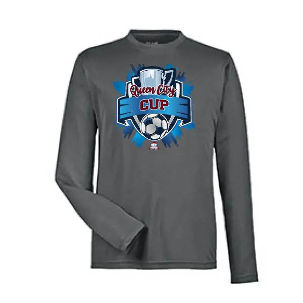 Team 365 Zone Performance Long Sleeve Shirts Queen City Cup