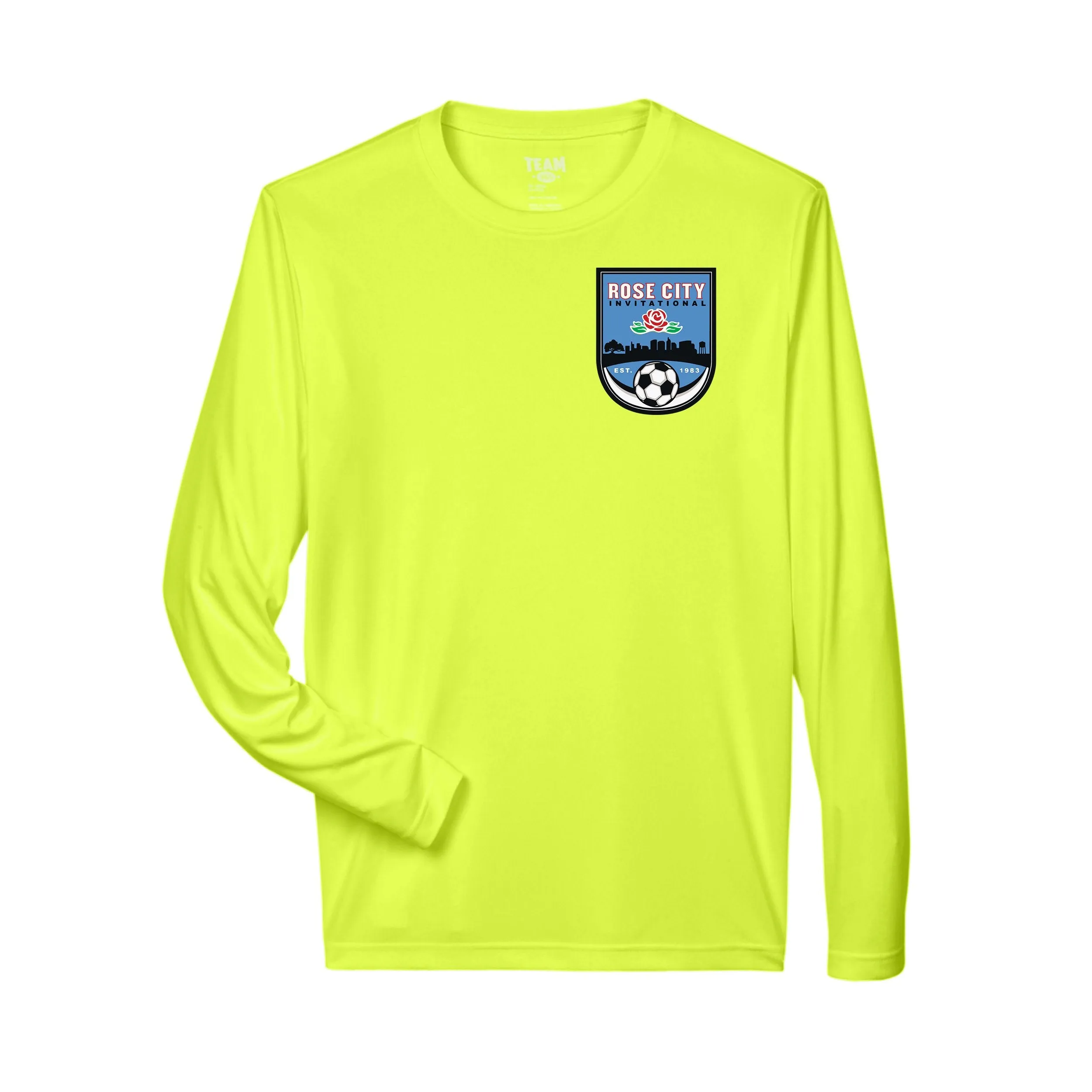 Team 365 Zone Performance Long Sleeve Shirts Rose City Invitational