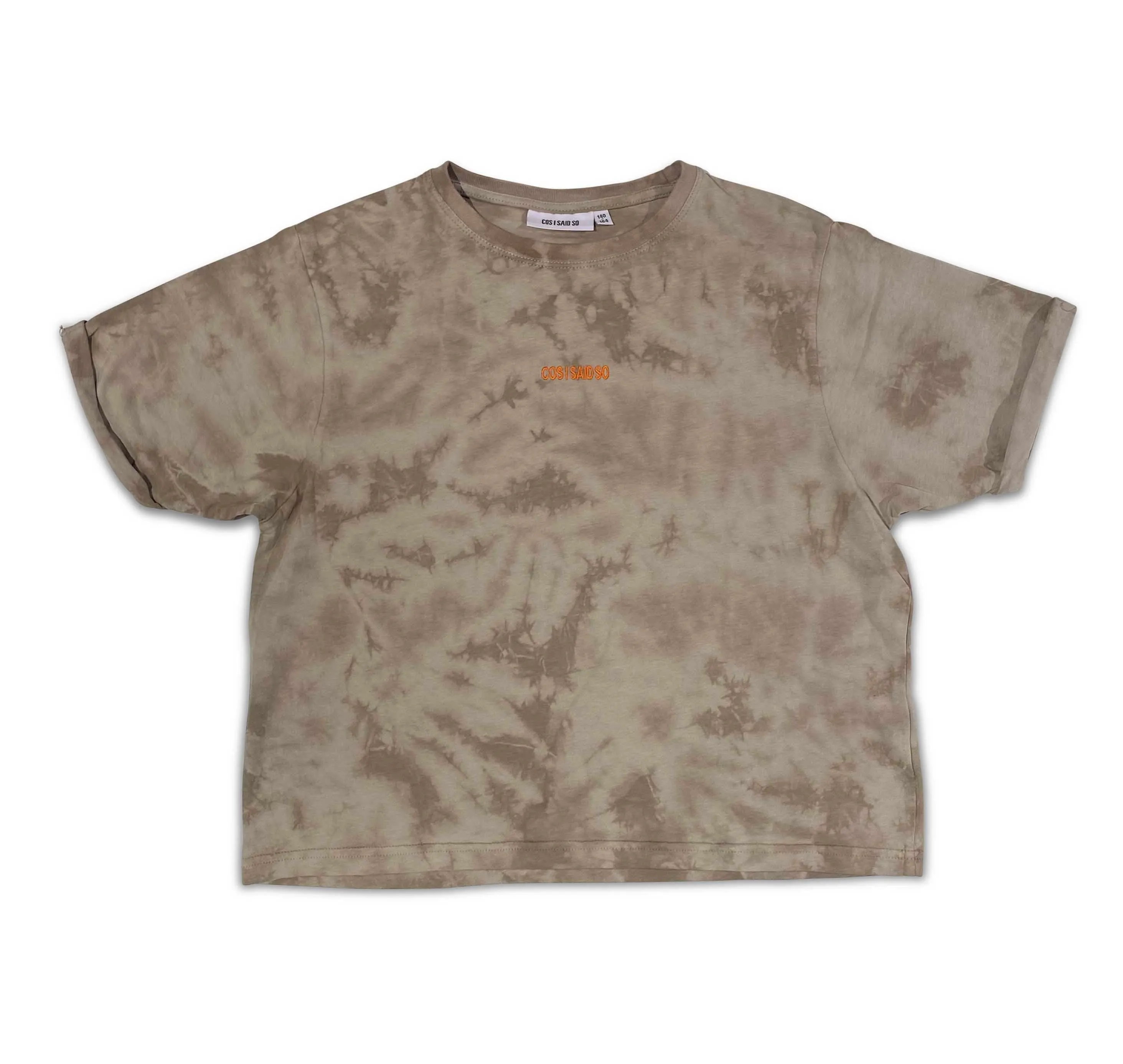 TEEN BOXY TEE TIE DYE