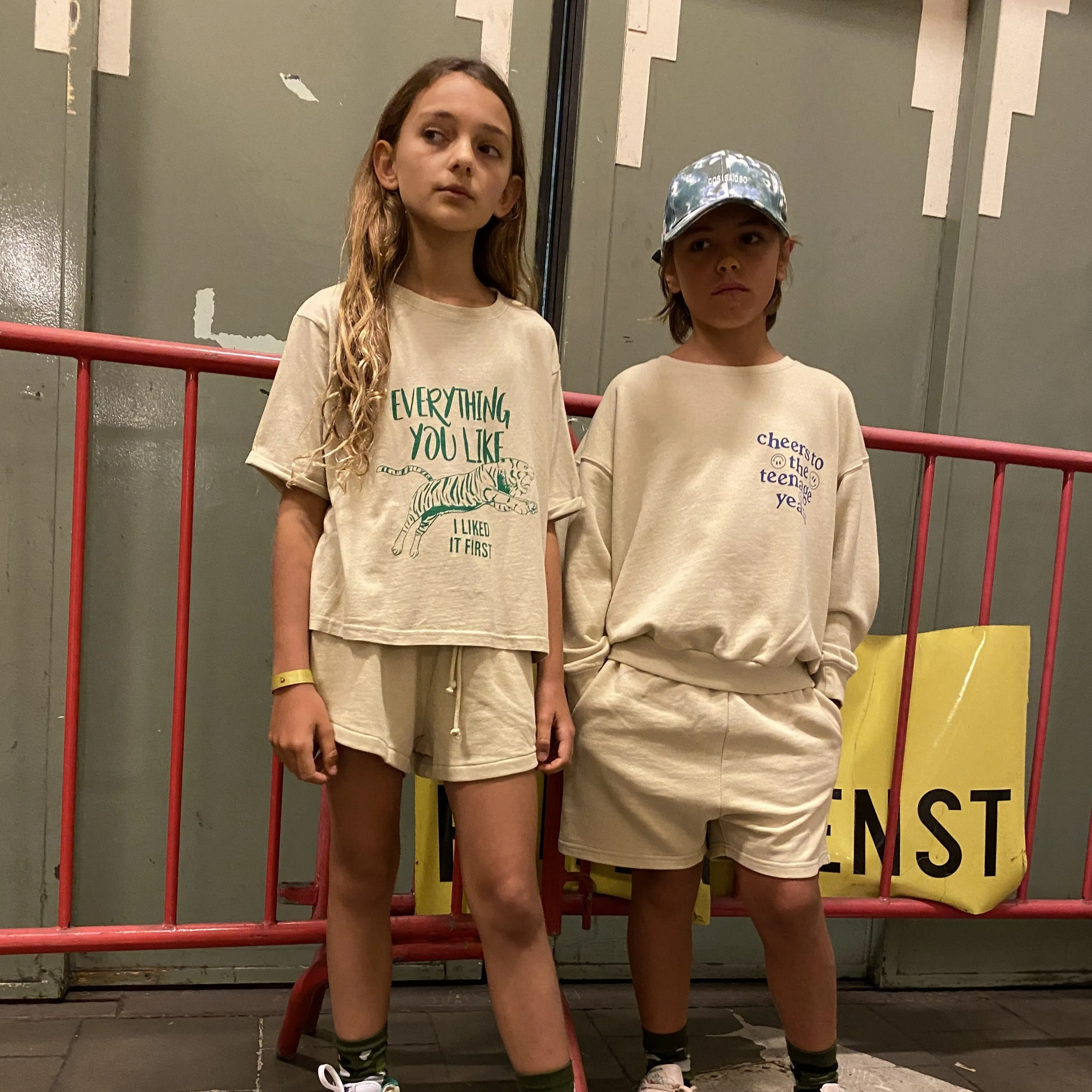 TEEN BOXY TEE TIGER