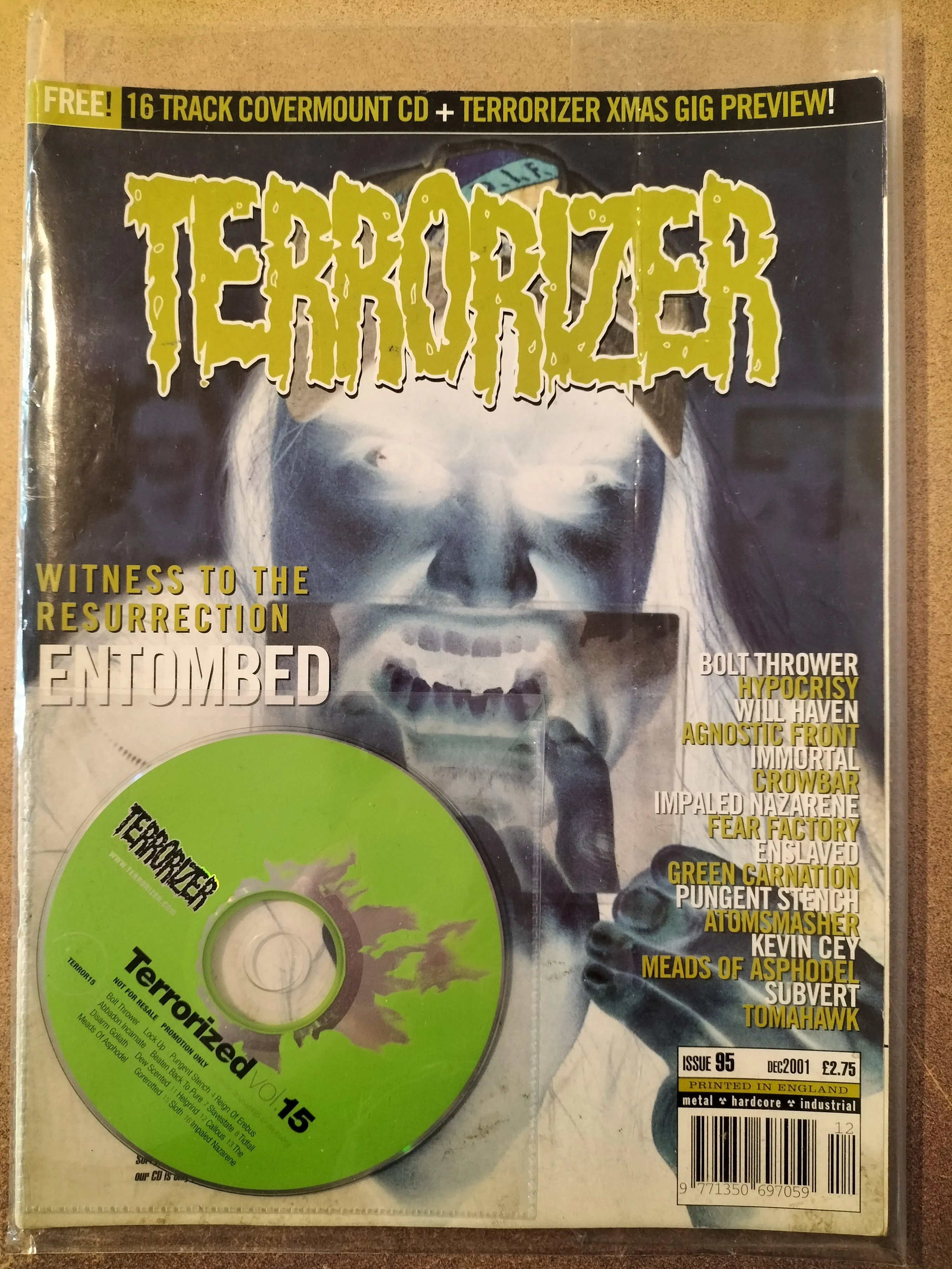 TERRORIZER #095   CD [2ND HAND]