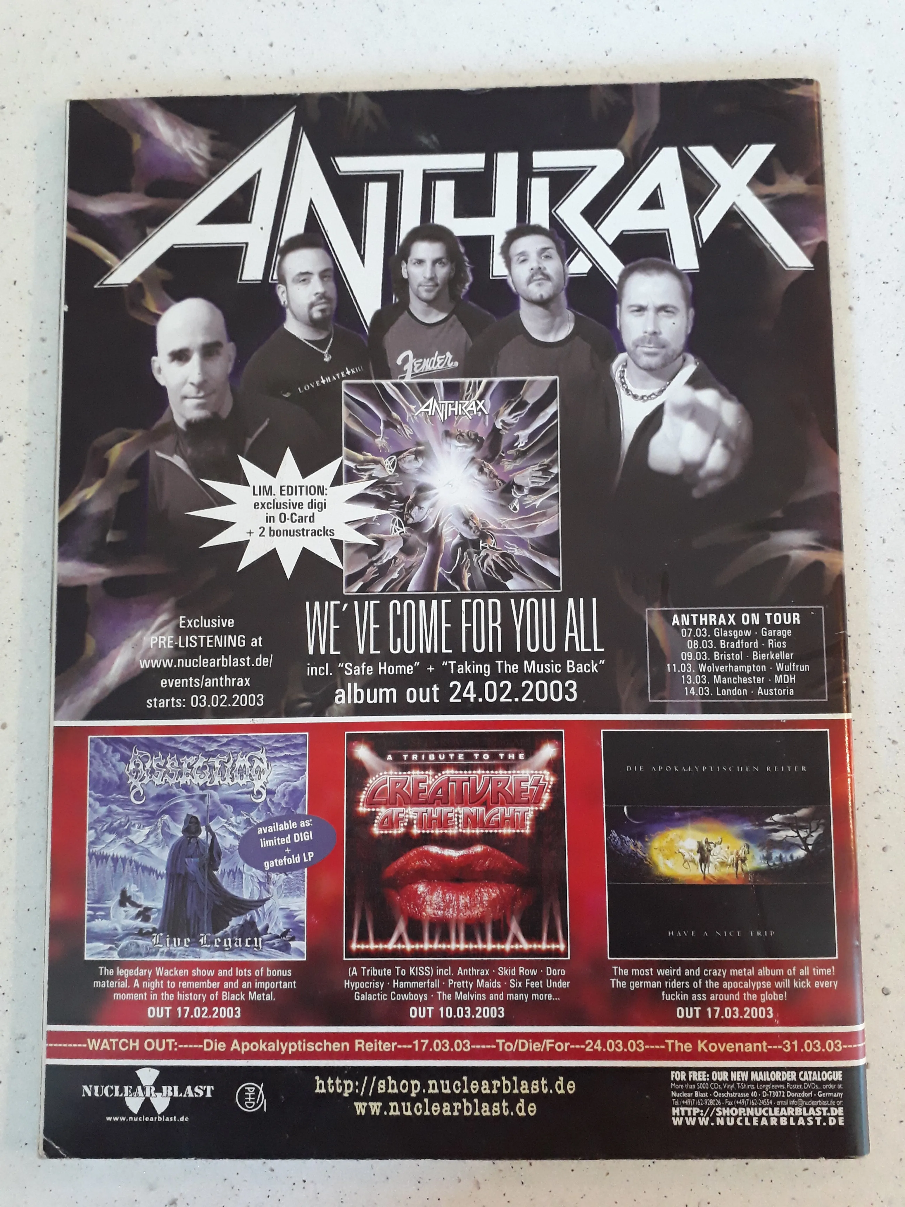 TERRORIZER #107 [2ND HAND]