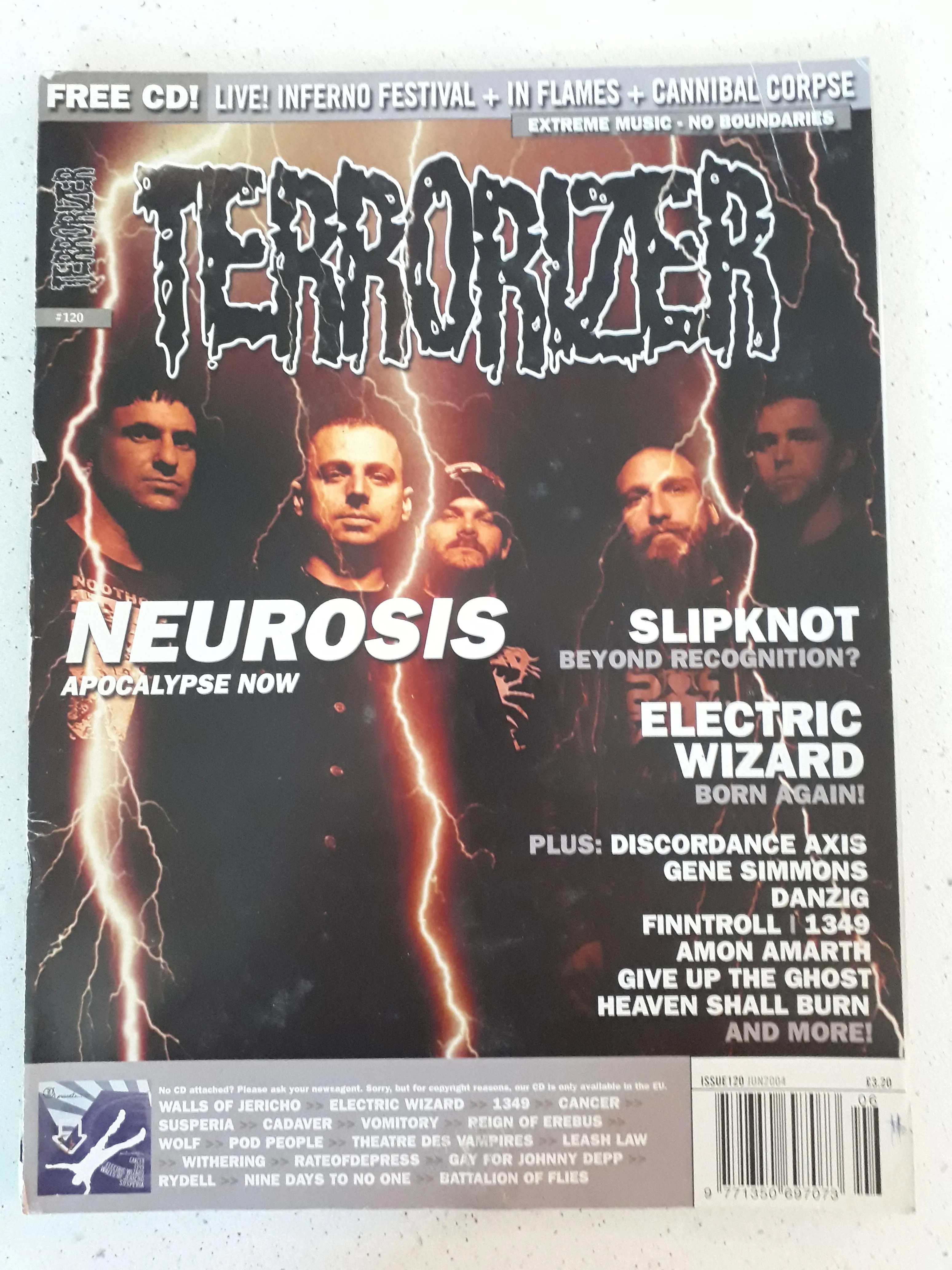 TERRORIZER #120 [2ND HAND]