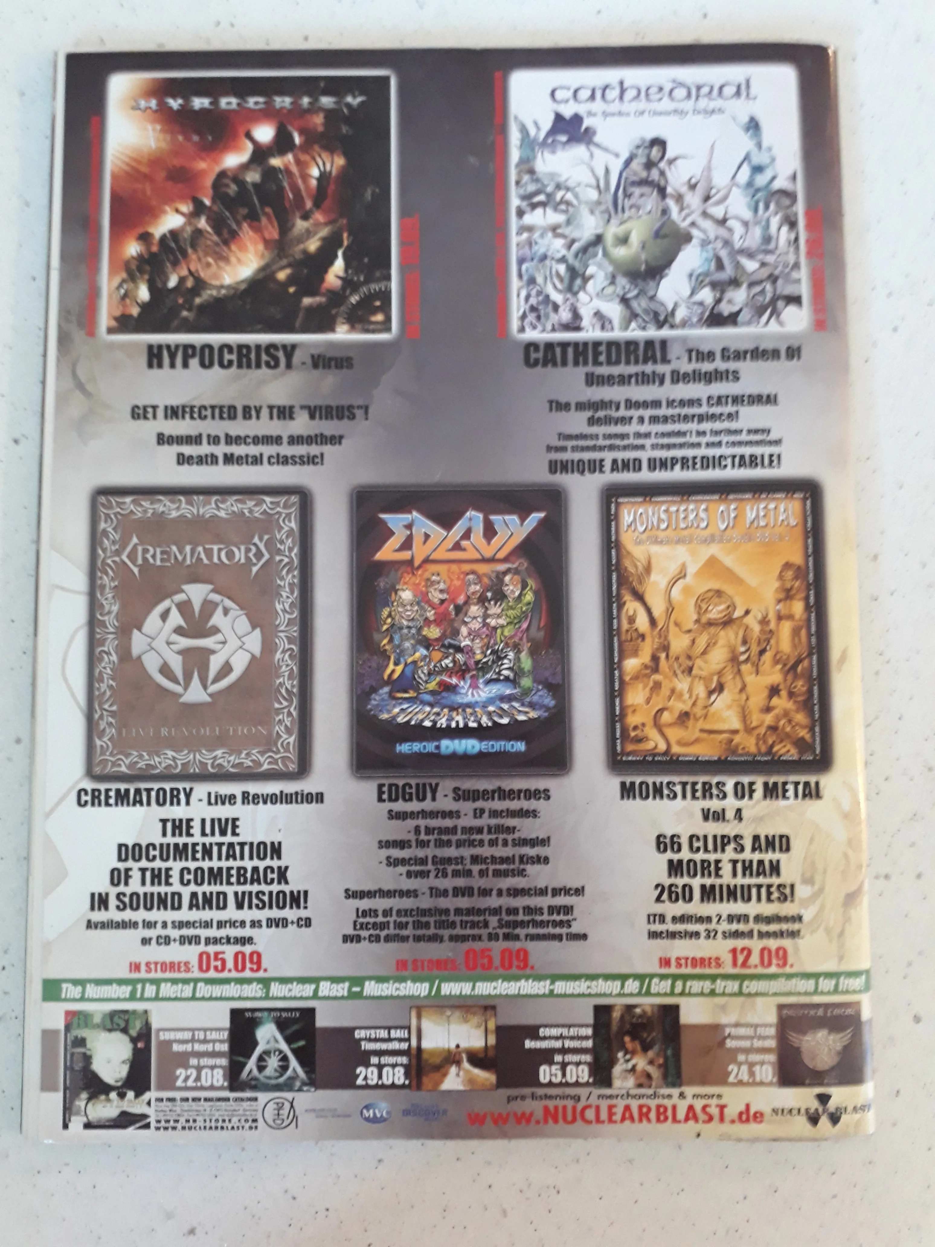 TERRORIZER #135 [2ND HAND]
