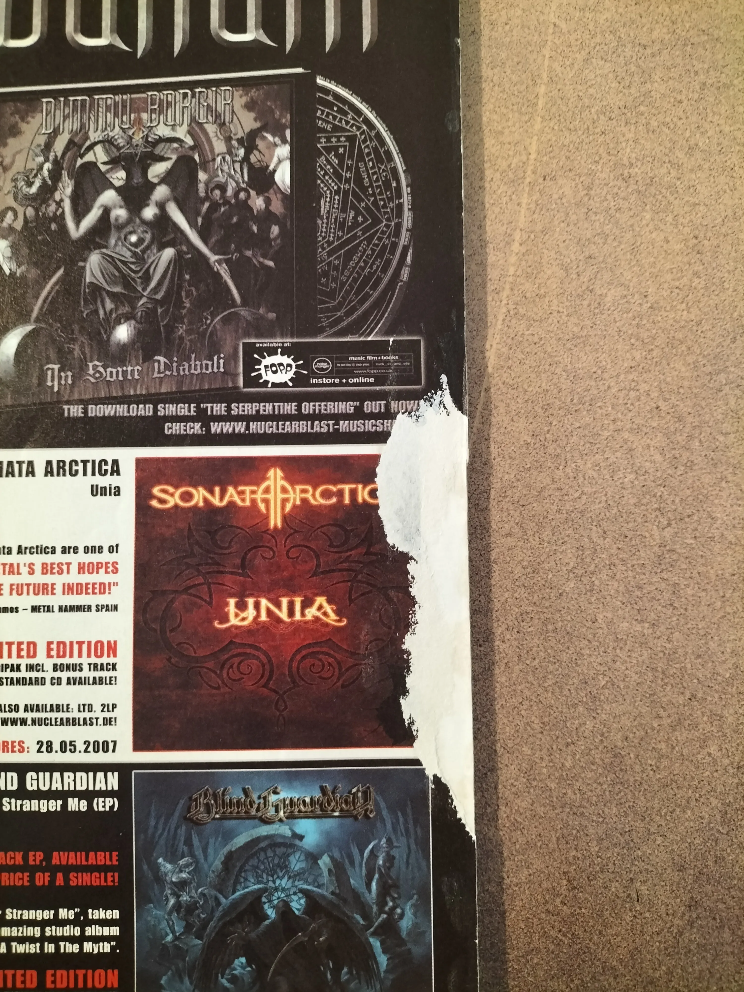 TERRORIZER #157   CD [2ND HAND]