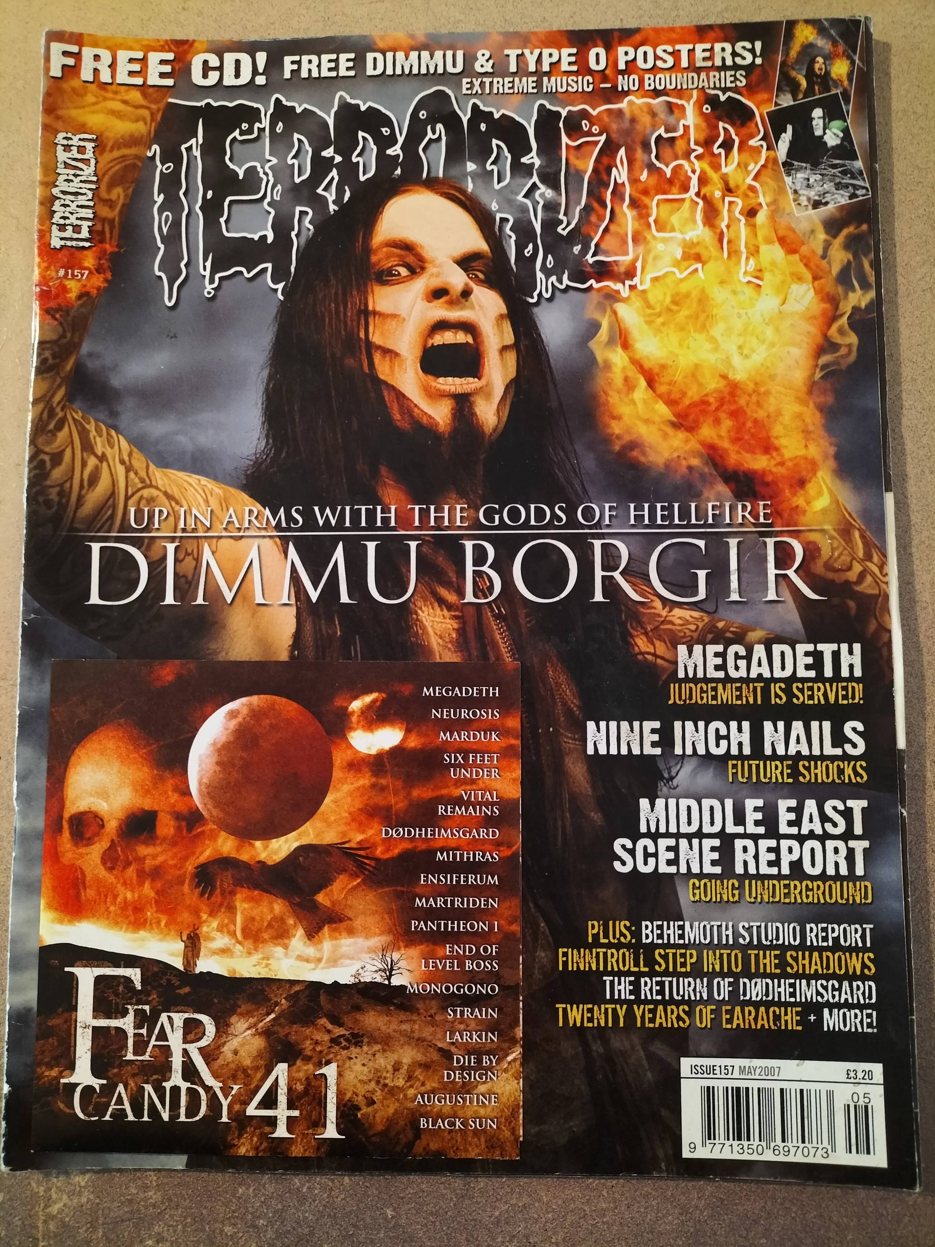 TERRORIZER #157   CD [2ND HAND]