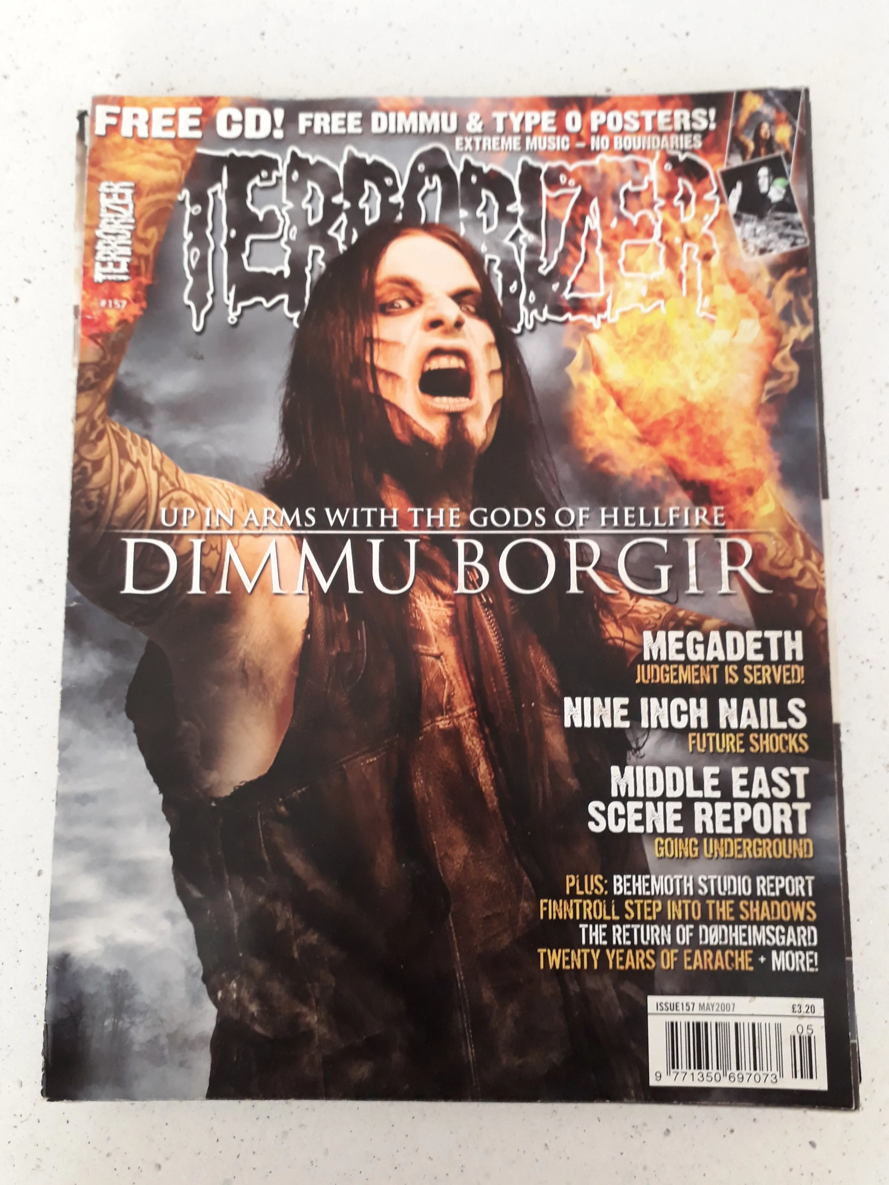 TERRORIZER #157   CD [2ND HAND]
