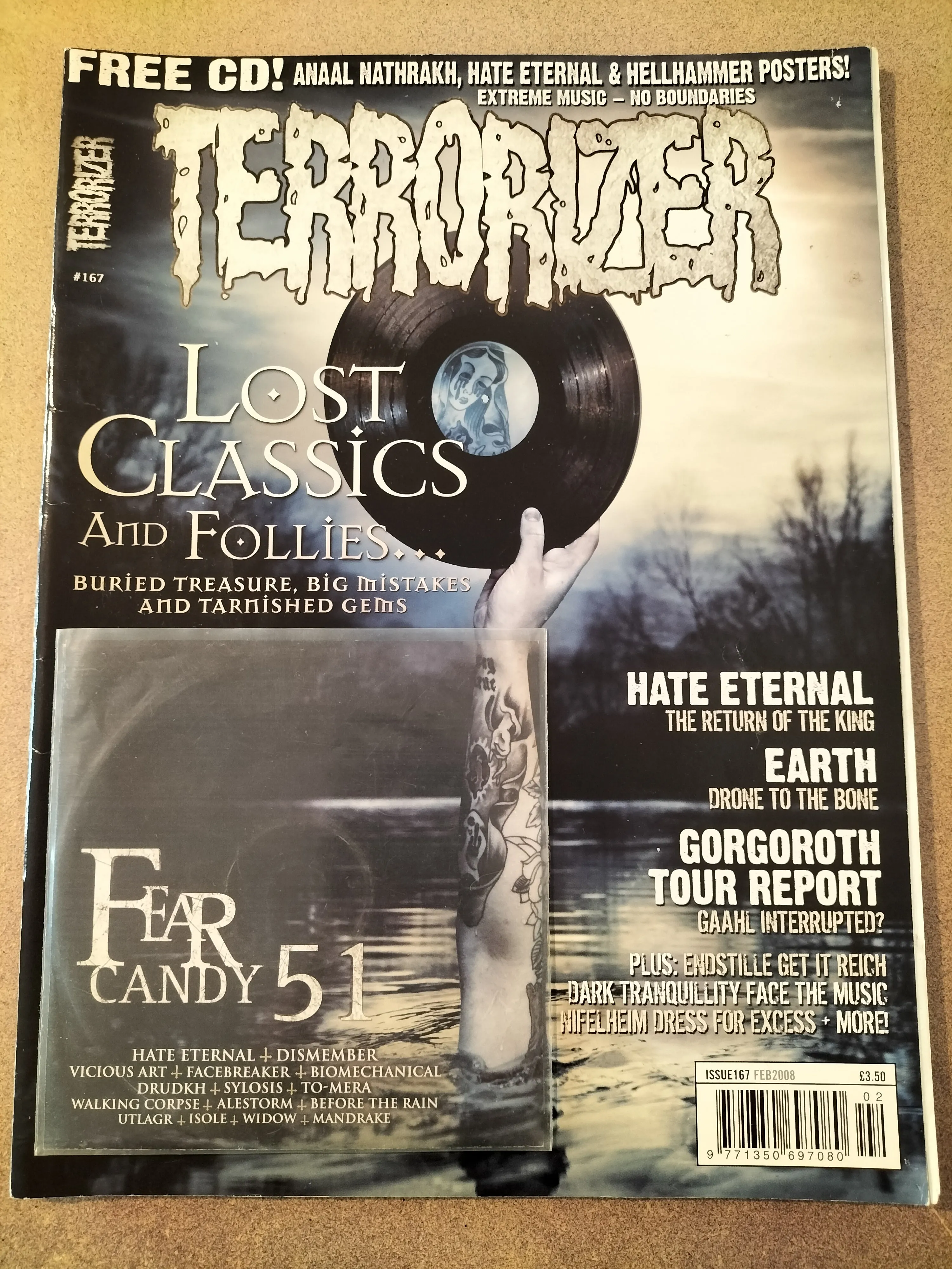 TERRORIZER #167   Fear Candy 51 CD [2ND HAND]