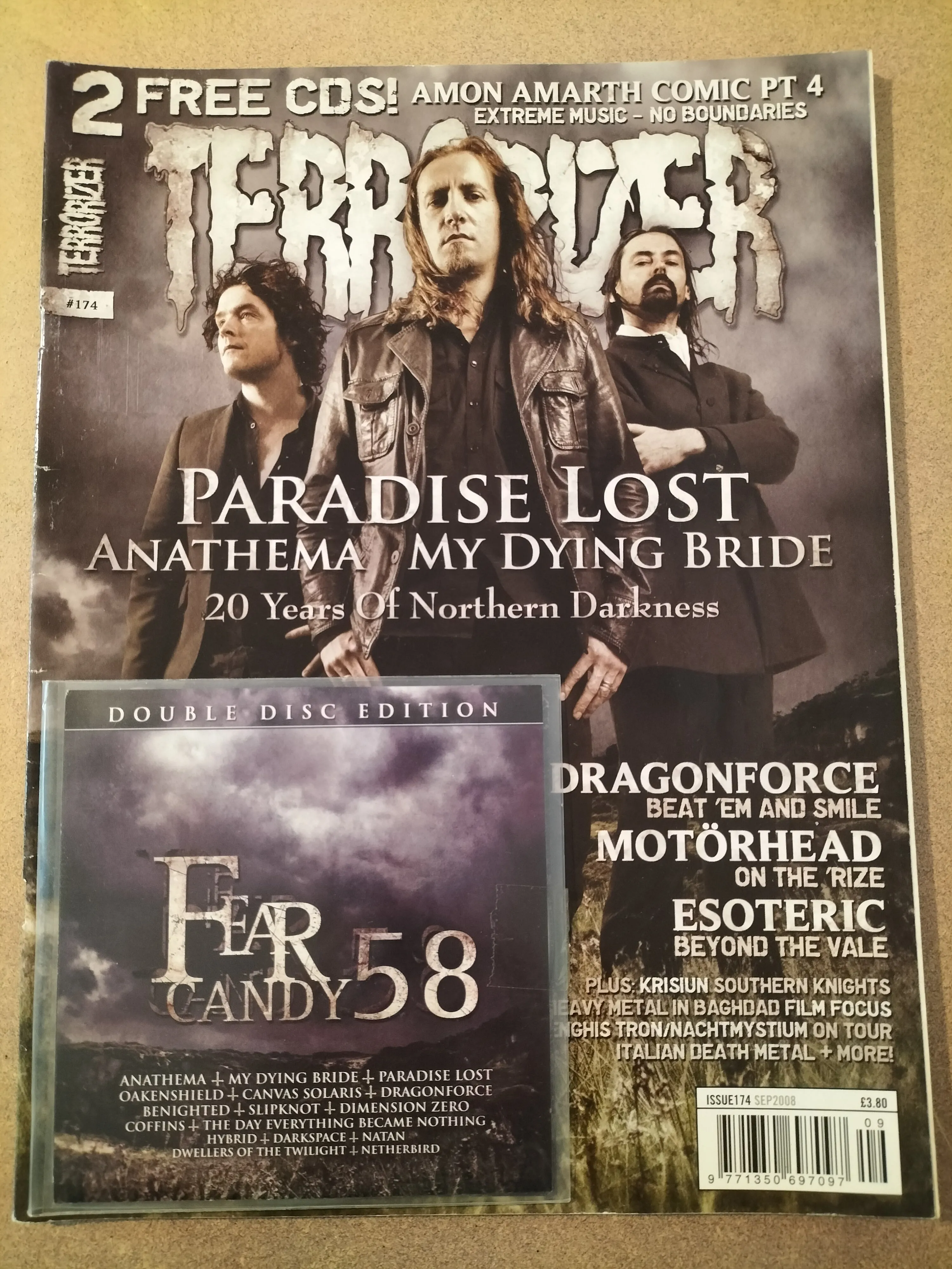 TERRORIZER #174   Fear Candy 58 2xCD [2ND HAND]