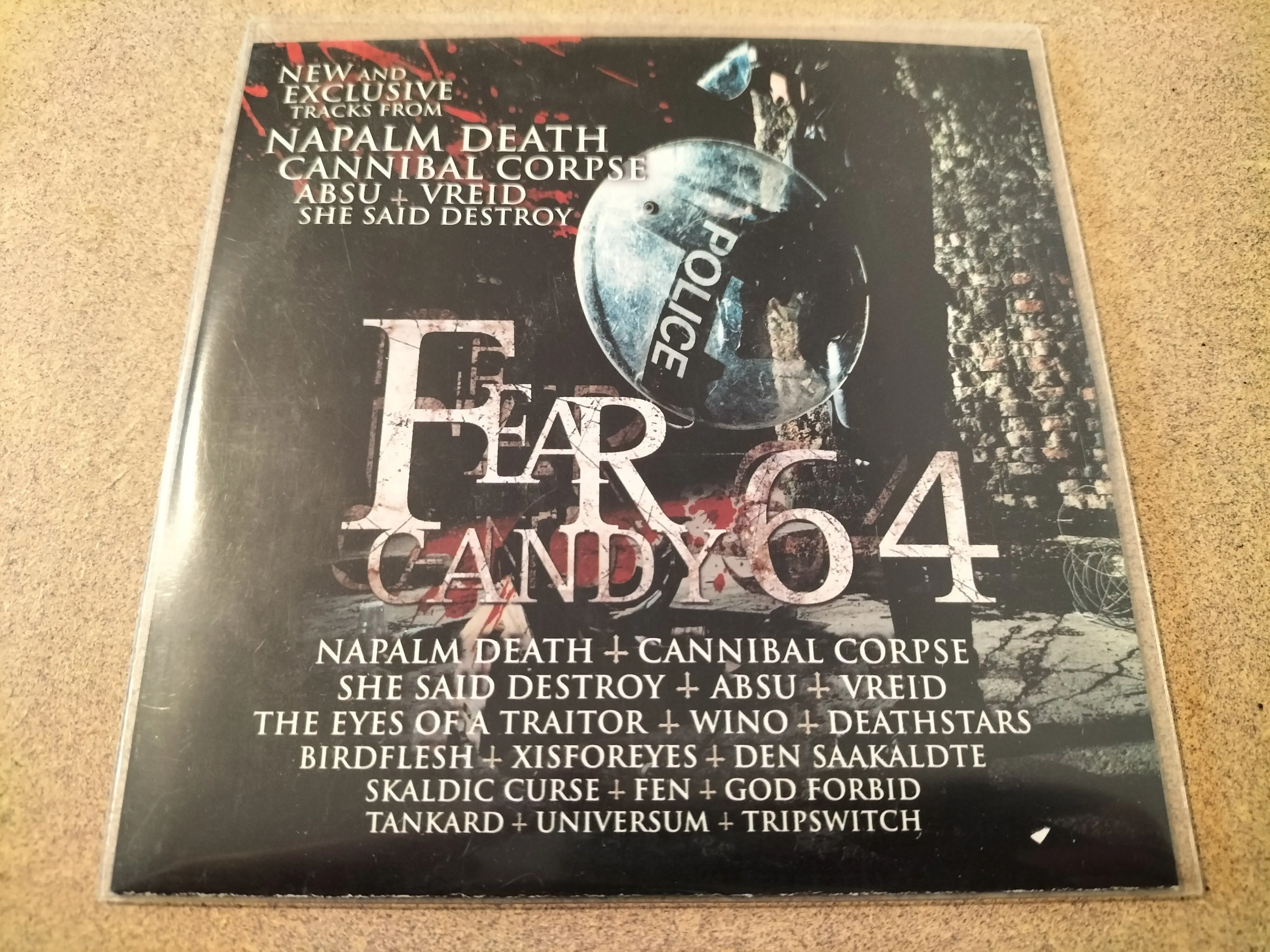 TERRORIZER #180   Fear Candy 64 CD [2ND HAND]