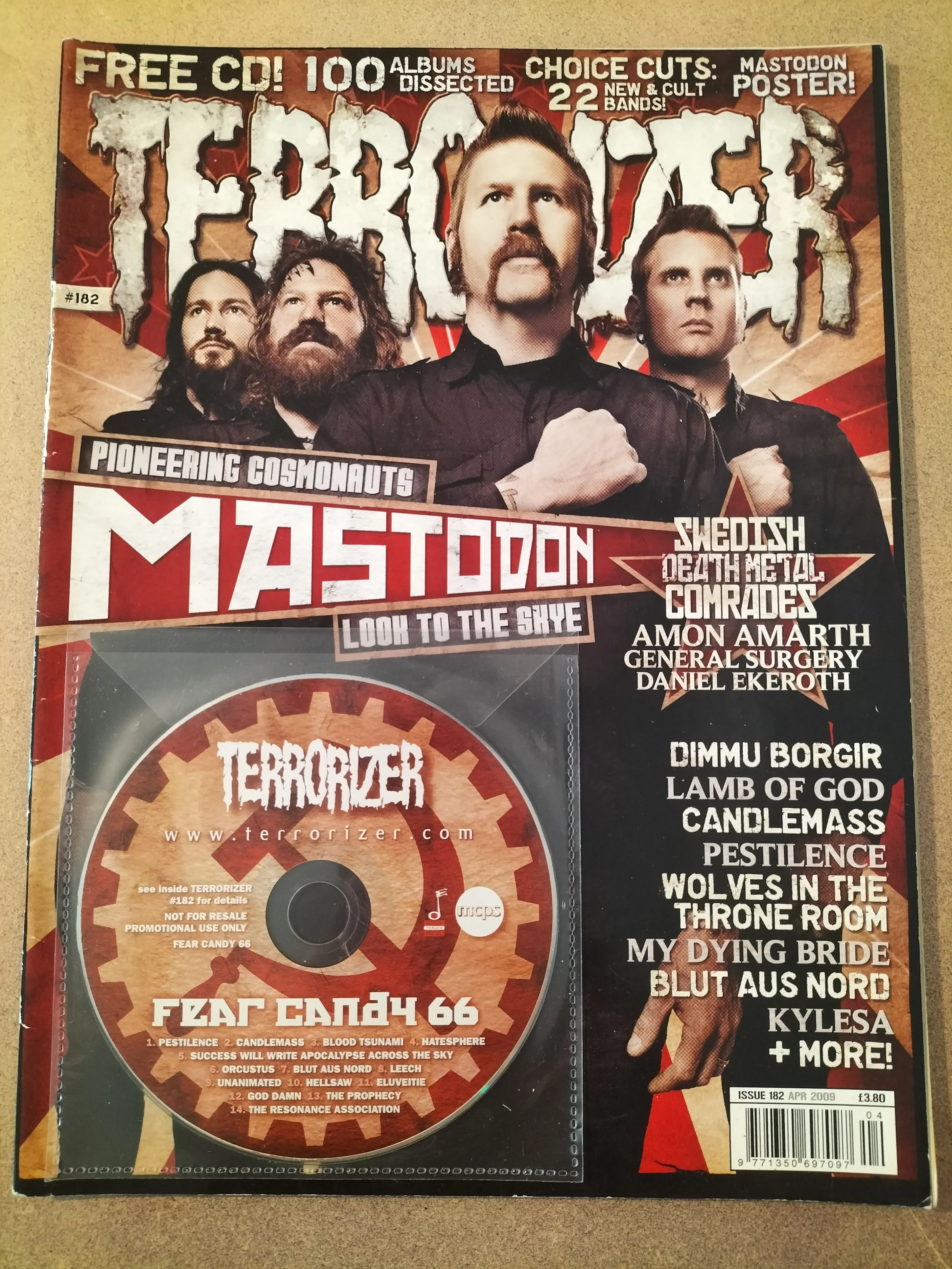 TERRORIZER #182   Fear Candy 66 CD [2ND HAND]