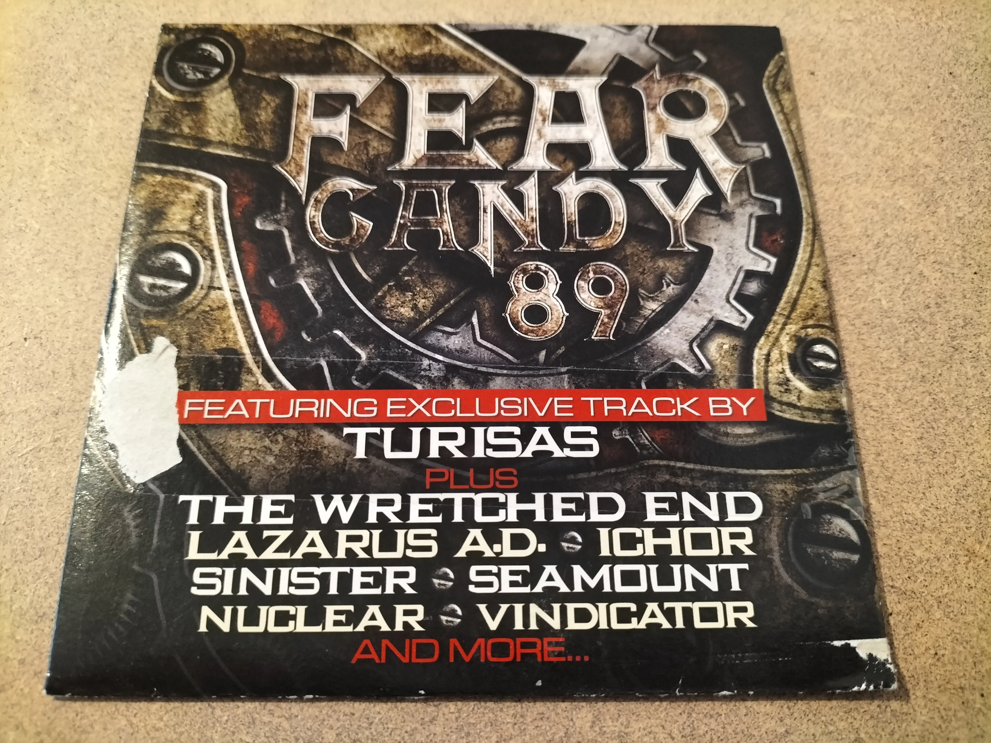 TERRORIZER #205   Dominion #8   Fear Candy 89 CD [2ND HAND]