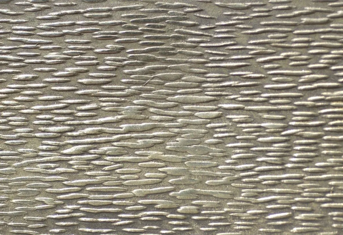 Textured Metal Sheet Woodgrain