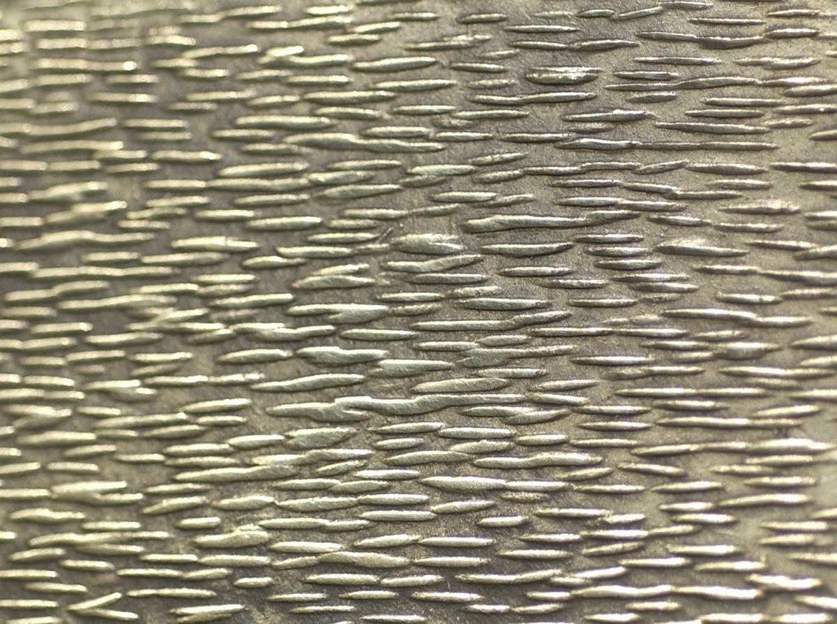 Textured Metal Sheet Woodgrain