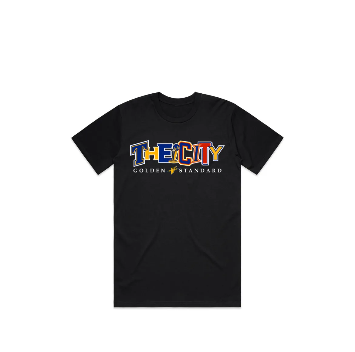 THE CITY MIXED FONT TEE (BLACK)
