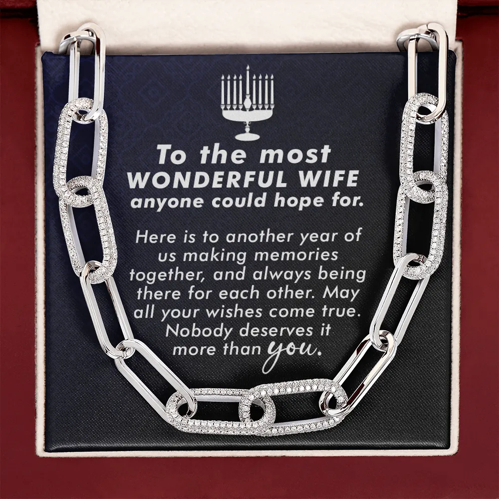 The most wonderful-Forever Linked Necklace for Wife