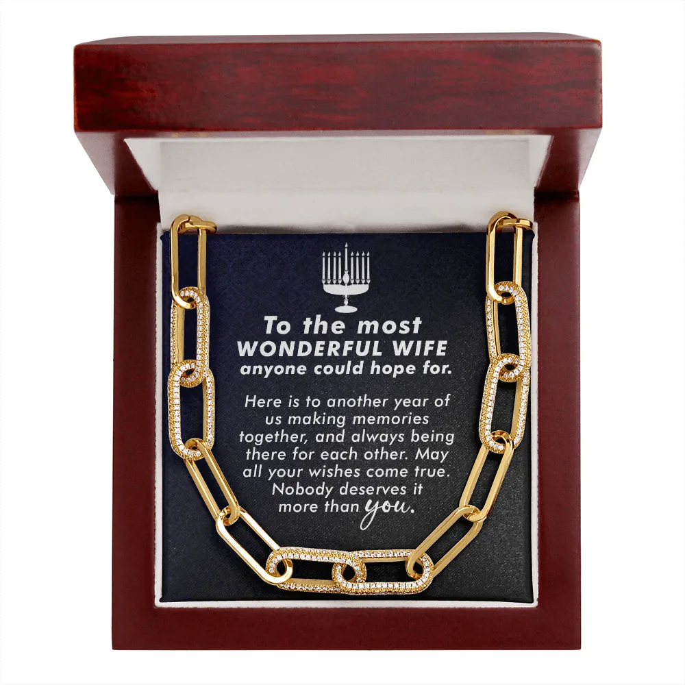 The most wonderful-Forever Linked Necklace for Wife